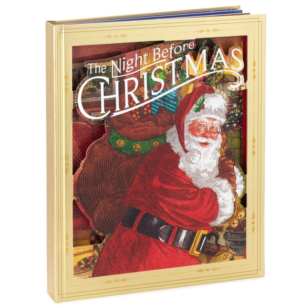 Audio Stereo Book On Christmas Eve, The Night Before Christmas 