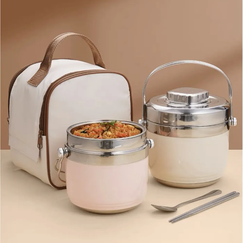 Insulated Lunch Box Portable Insulated Barrel