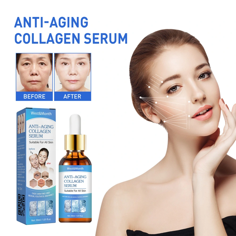 Collagen Anti-Wrinkle Essence Lightens Facial Fine Lines And Wrinkles