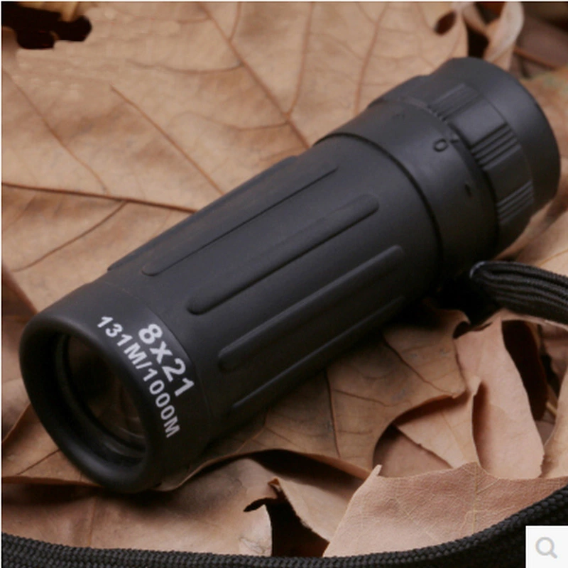 8x21 Monocular Telescope Red Film Mini