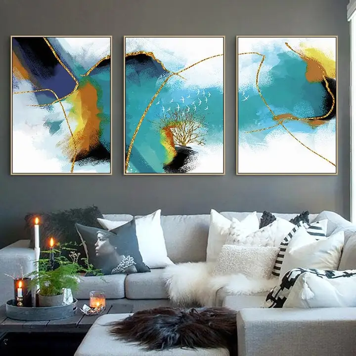 Decorative Canvas Painting Core Frameless