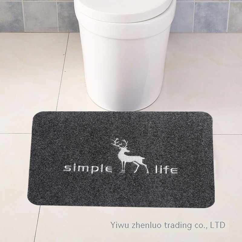 Polyester Fiber Bathroom Nonslip Carpet