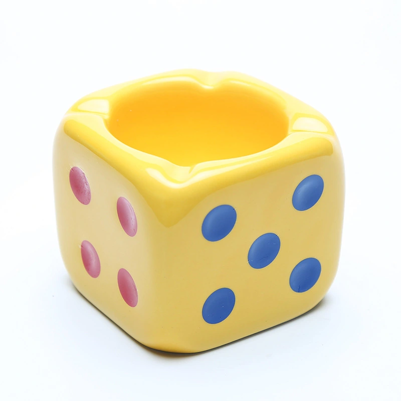 Creative European And American Ceramic Sieve Household Ashtray