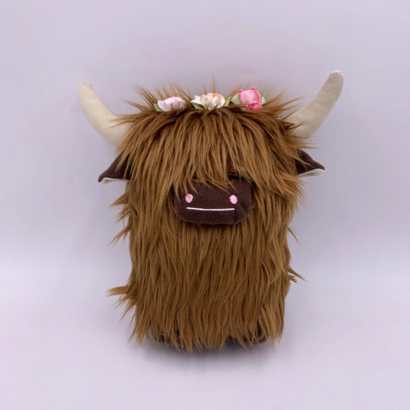 Highland Cattle Animal Plush Doll