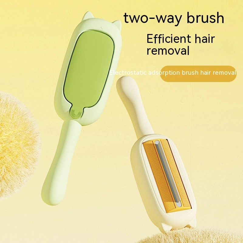 Pet Hair Brush Electrostatic Adsorption Two-way Roller