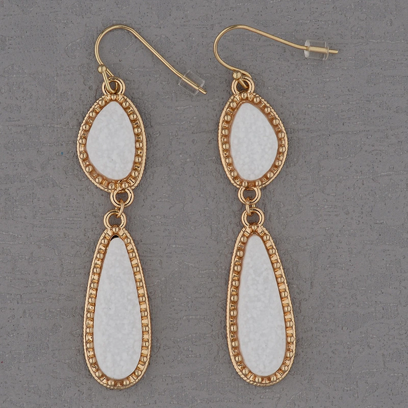 Sweet Personality Irregular Long Water Drops Earrings