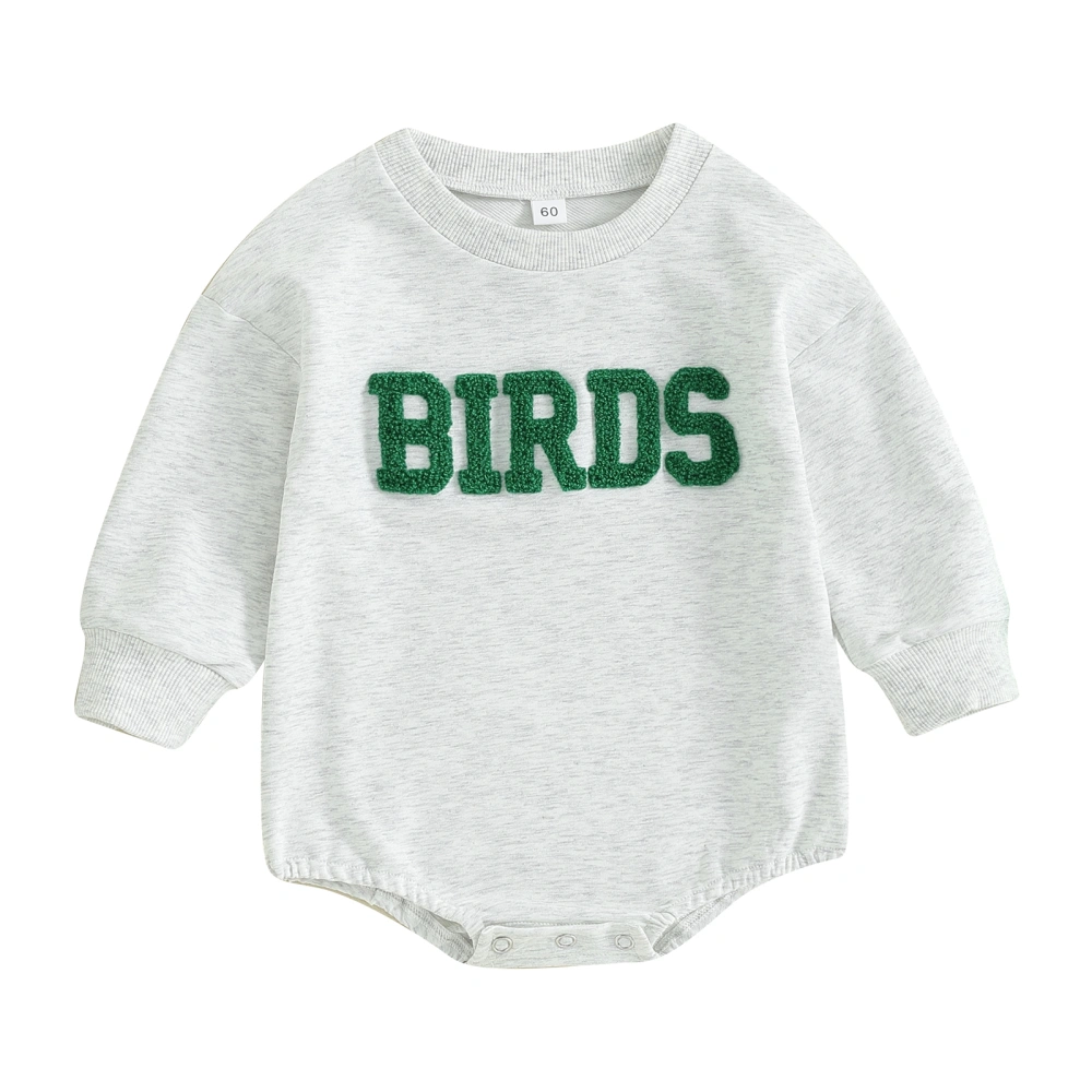 Baby Girls Boys Sweatshirts Rompers Infant Clothes Bodysuits