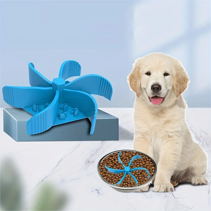 New Arrival Silicone Hexagon Food Divider Dog Slow Eating Mat Pet Eat Feeding Lick Pad With Suction For Animal Bathing Grooming