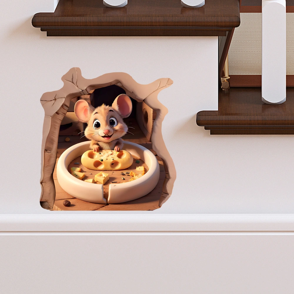 Stolen Mouse Background Decorative Wall Stickers