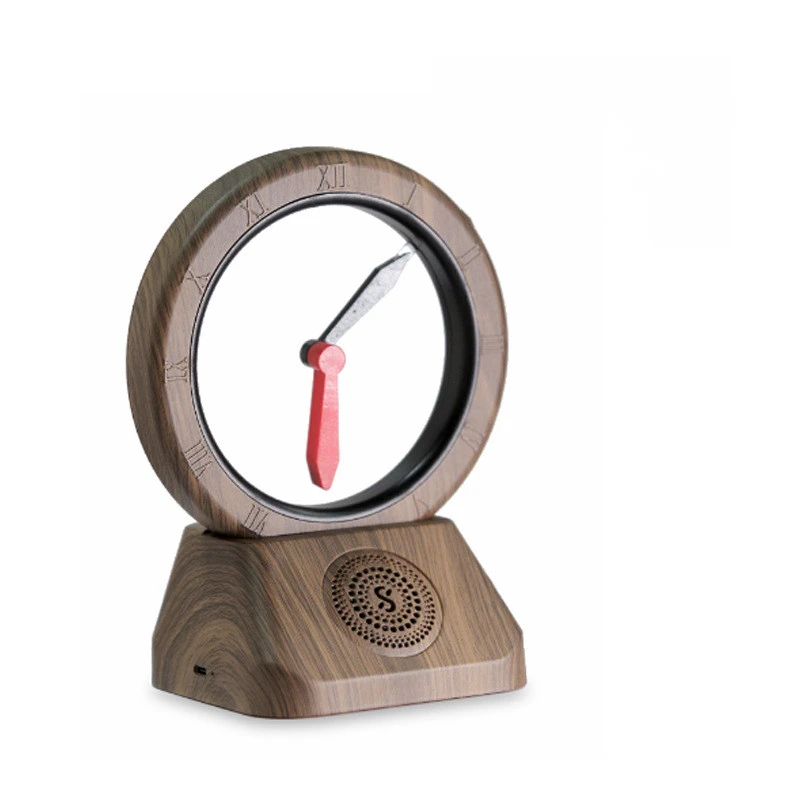 Retro Space-Time Door Suspension Hour Hand Bluetooth Speaker