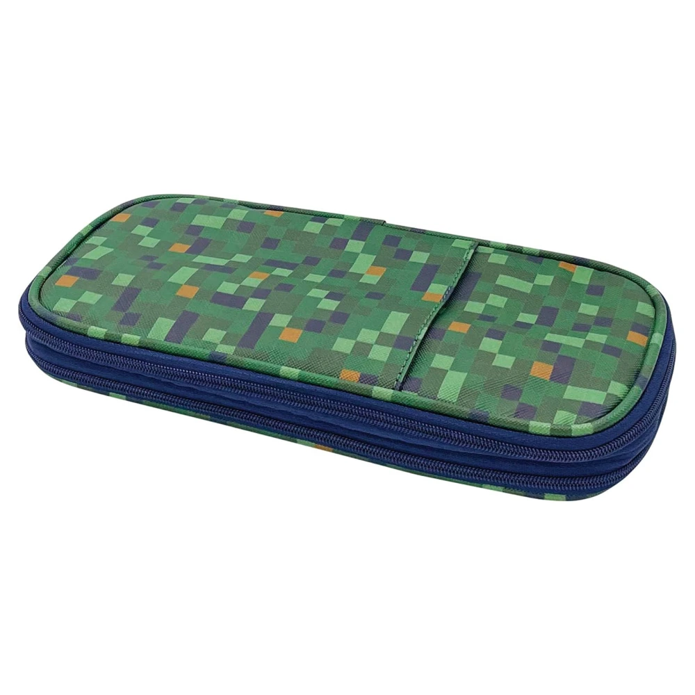 Large Capacity Pencil Case Classic Camouflage/Dots/Mosaic Pencil Pouch