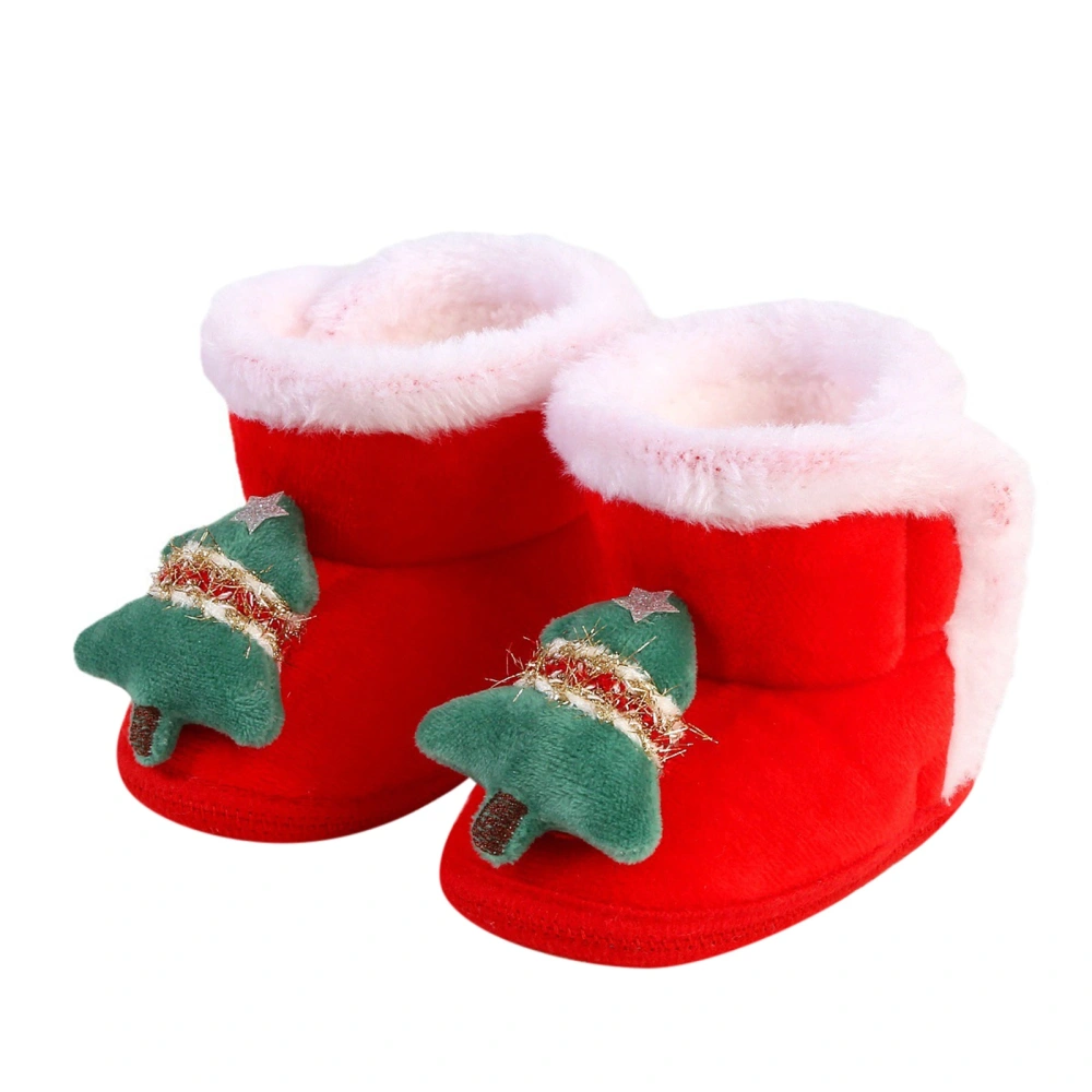 Baby Christmas Shoes, Santa Claus Deer Non-Slip Winter Shoes