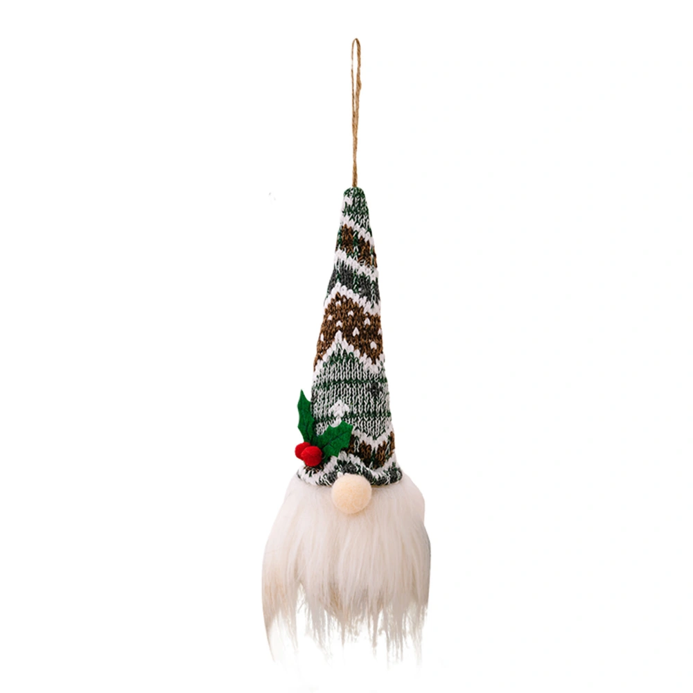 Christmas Doll, No Face Gnome Doll Hanging Ornament Lighting Gift