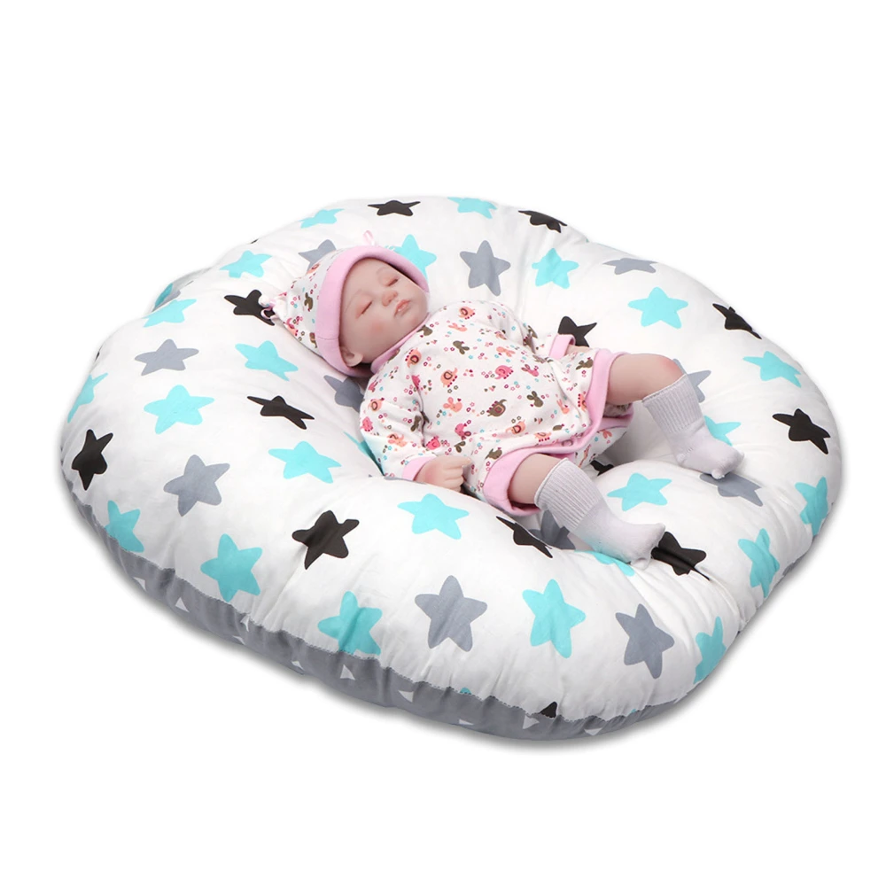 Baby Lounger Cover Nest for Newborn, Anti-Spill Milk Baby Bed Cover