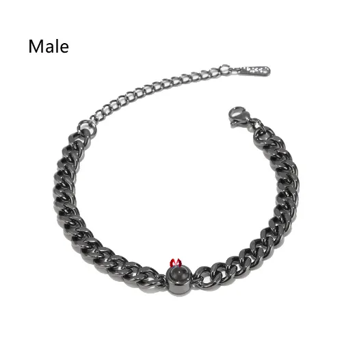 His & Hers memory bracelet