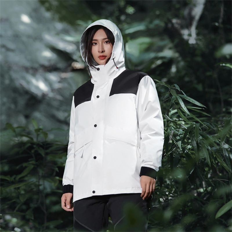 Men's And Women's Outdoor Mountain Camping Waterproof Mountaineering Suit