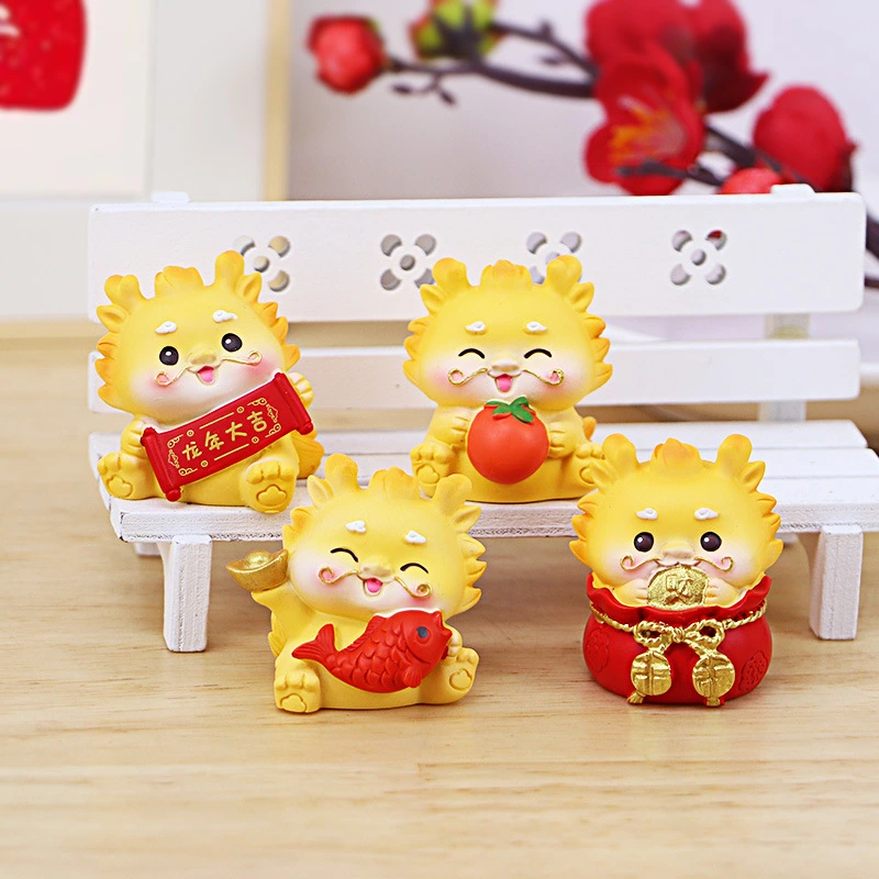 Longhe New Year Mini Decoration Home Office Station Table Decoration