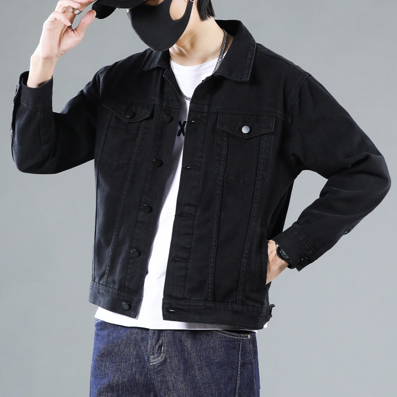 Cowboy Coat Male Spring And Autumn Loose Leisure