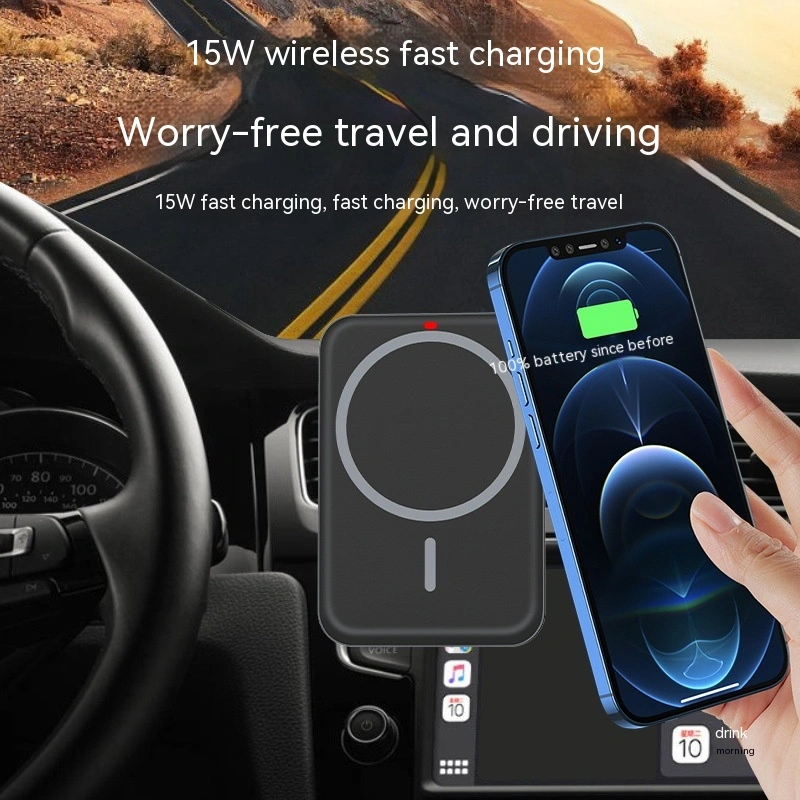 Plastic Car Wireless Charger 15W Fast Charge Applicable