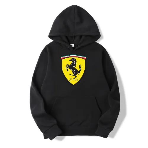 Men ferrari hooded