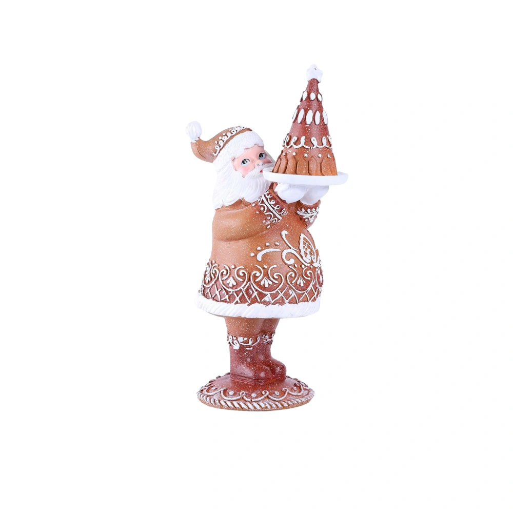 Garden Couples Statue, Santa Claus Couple Figurine Ornaments