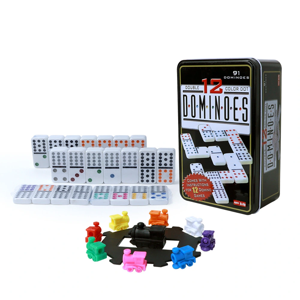 Color Point Double Twelve Melamine Dominoes