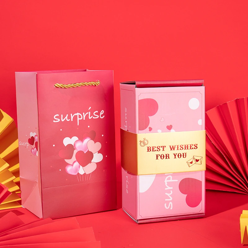 Qixi Valentine's Day Surprise Jump Box Birthday Gift