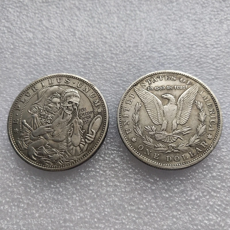 Brass Silver Plated Coin Without Mechanism