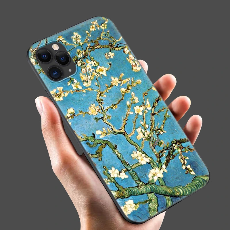 Art Starry Sky Oil Painting Phone Case