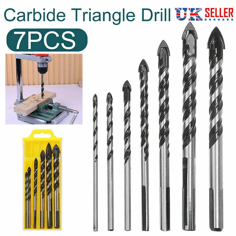 Multi-function Triangular Ceramic Tile Drill Bit