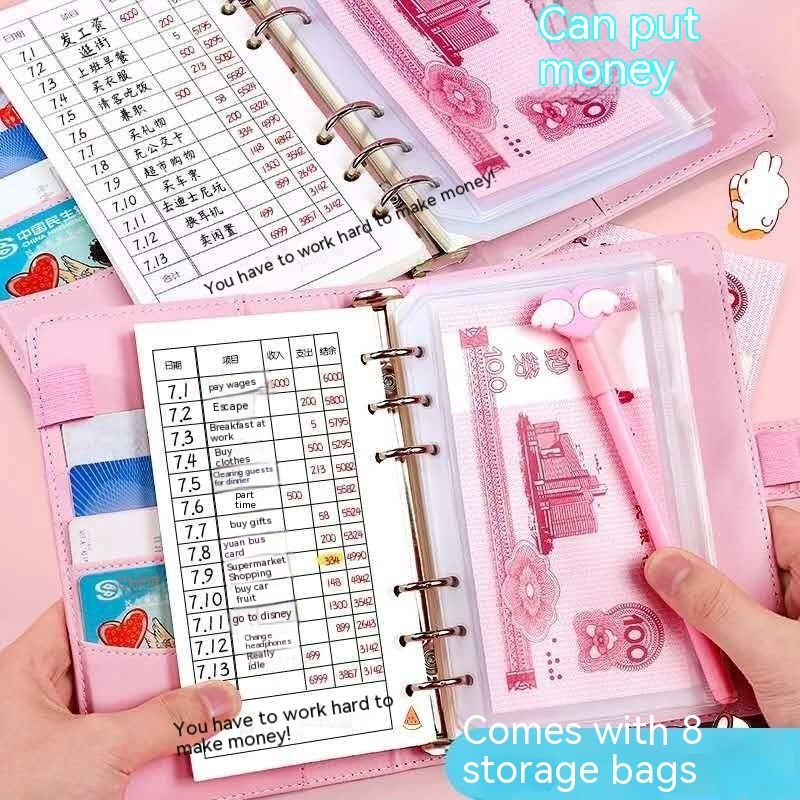 Children Tally Book Can Put Money