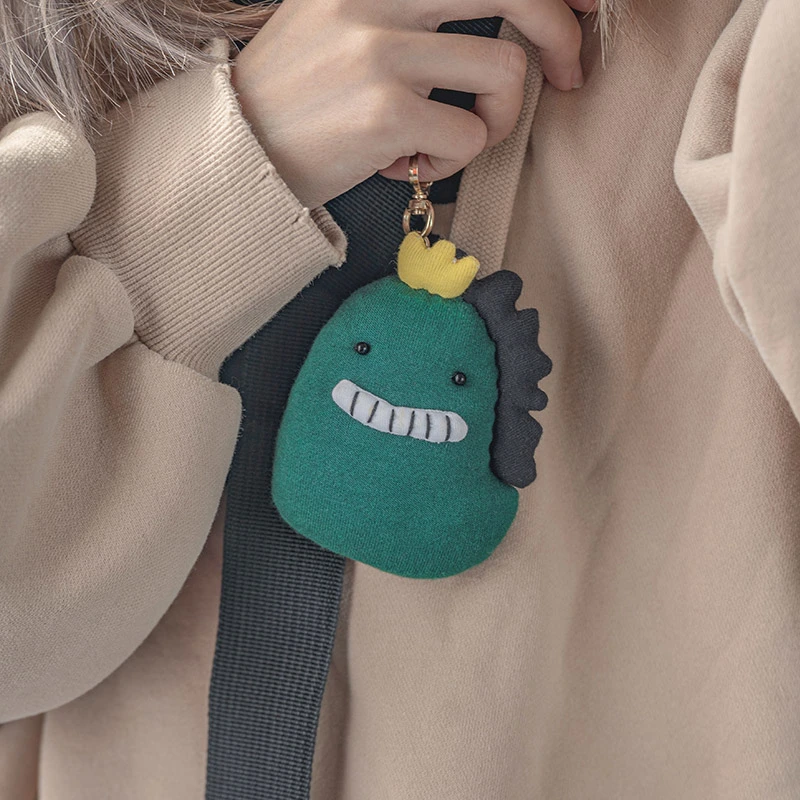 Dinosaur Hand-stitched Handbag Pendant Doll