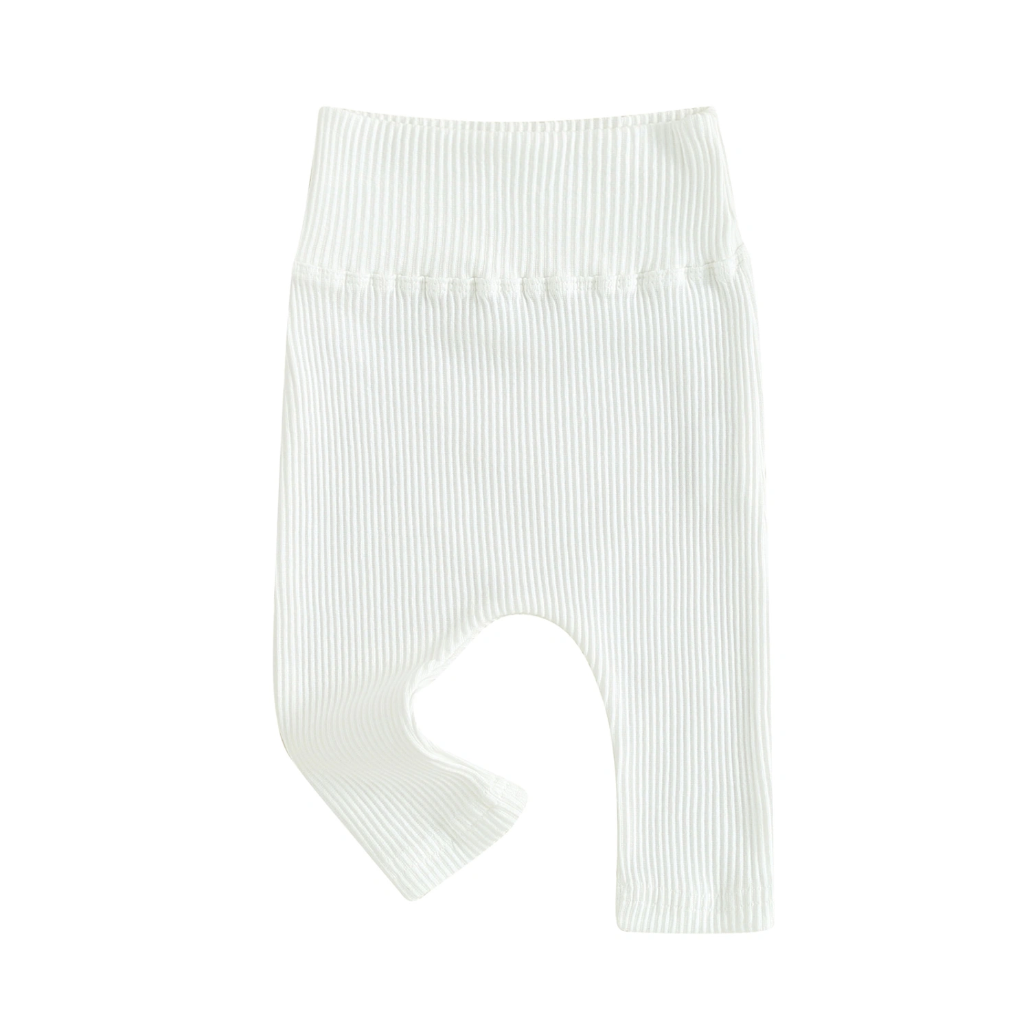 Toddler Baby Pants Solid Color High Waist Bottoms Casual Trousers