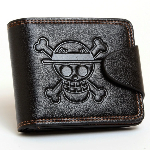 MONKEY D LUFFY Straw Hat Pirates anime wallet Purse Men's One Piece Luffy wallet