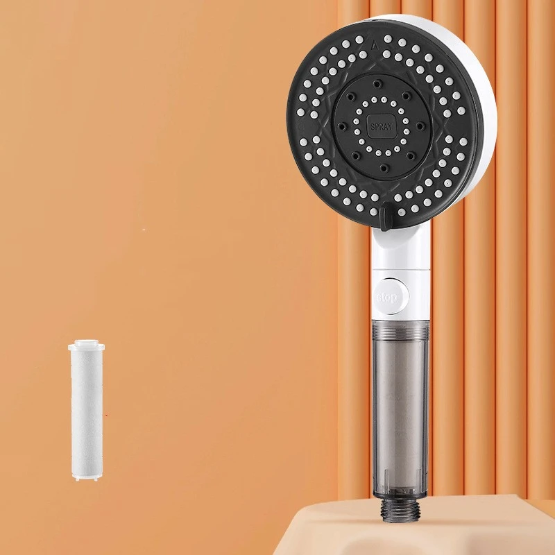 Six-gear Nozzle Multi-function Supercharged Shower Head