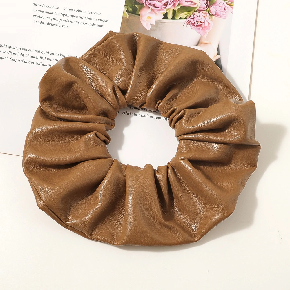 Ponytail New PU Large Intestine Hair Ring