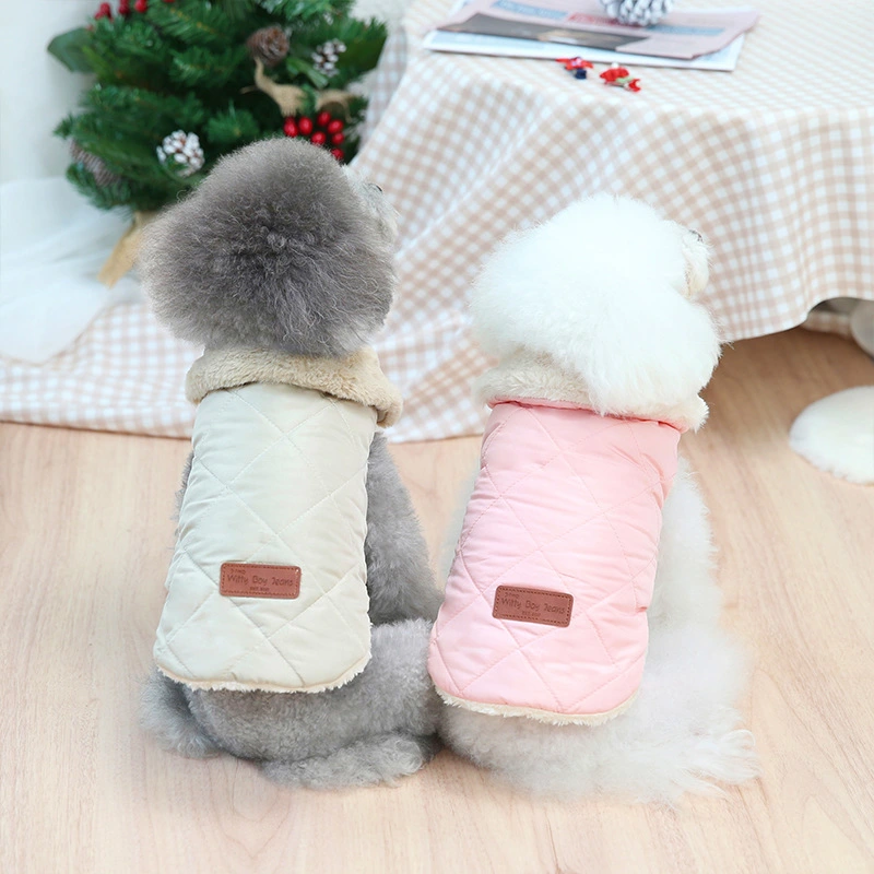 Pet Puppy Clothes Cotton-padded Jacket