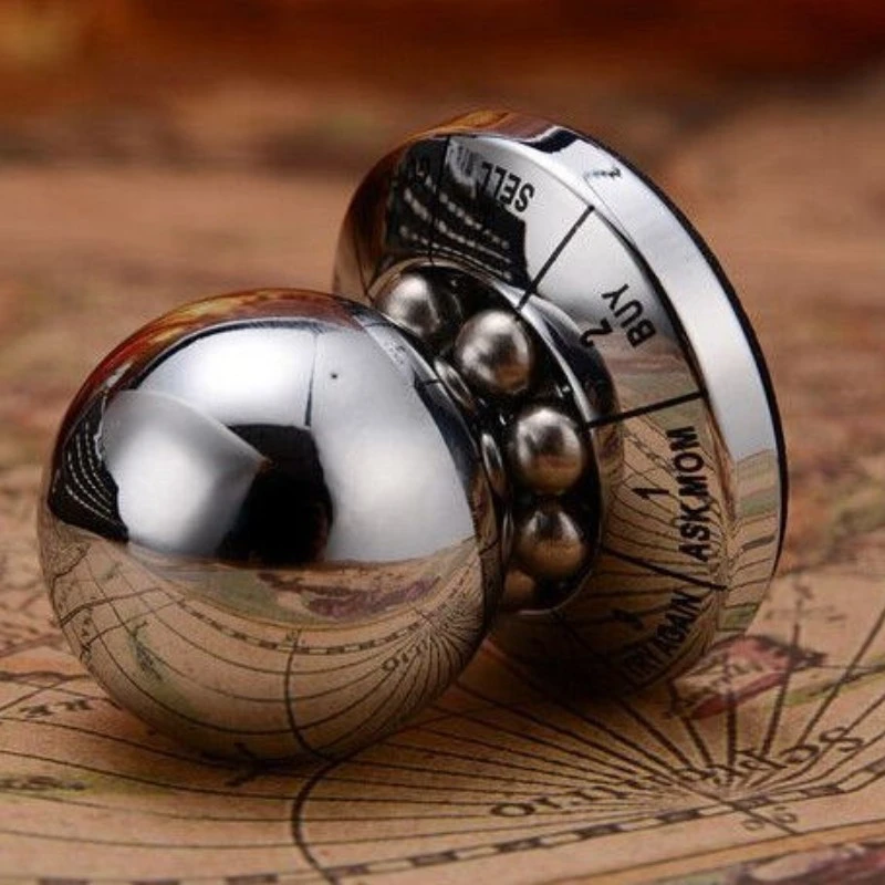 Metal Crafts Decoration Lucky Decision Ball