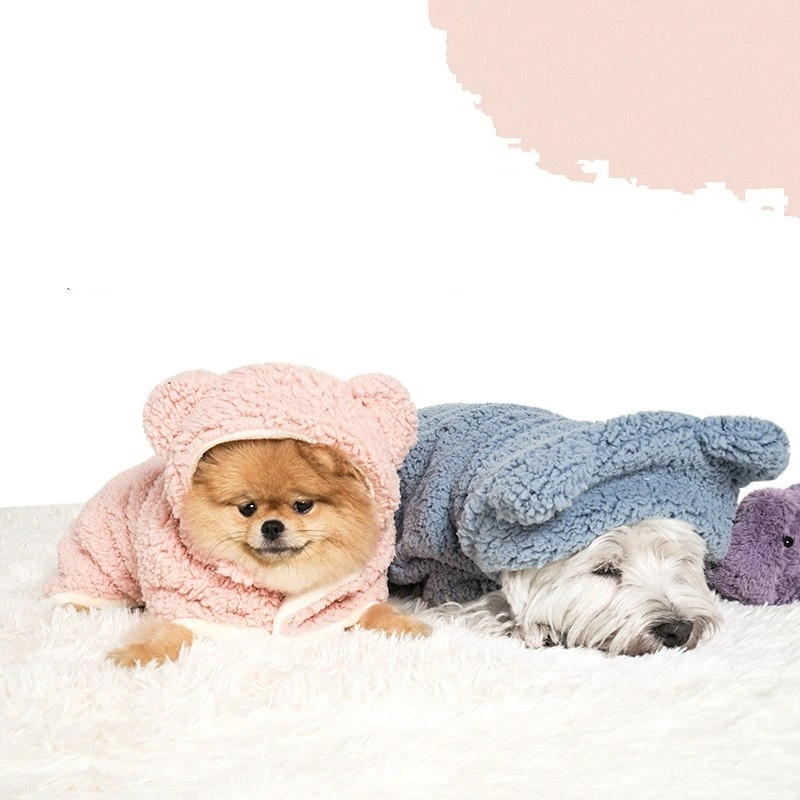 Pet Cloak Cute Cotton Velvet Dogs And Cats Warm Blanket