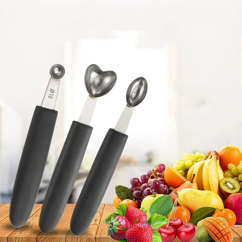 Simple Stainless Steel Fruit Ball Scoop