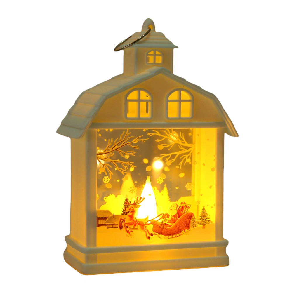 Christmas Vintage Lantern Portable Hanging Christmas Night Lights