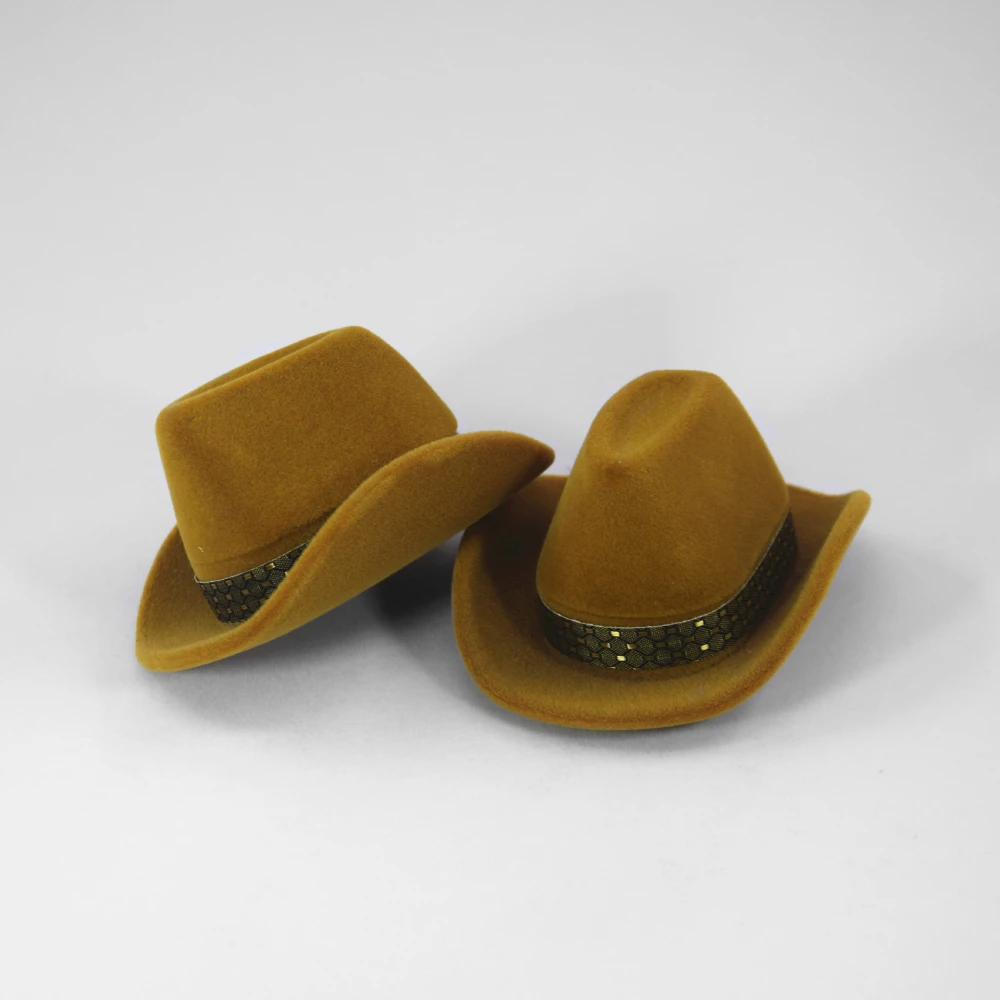 Western Style Cowboy Hat Jewelry Box