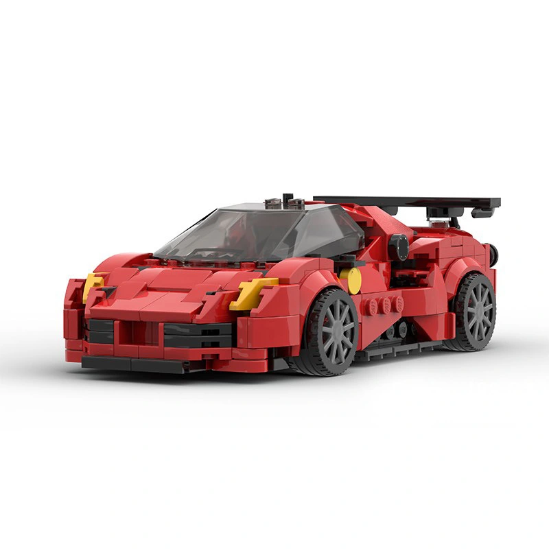 Racing Model Assembled Blocks Educational Toys