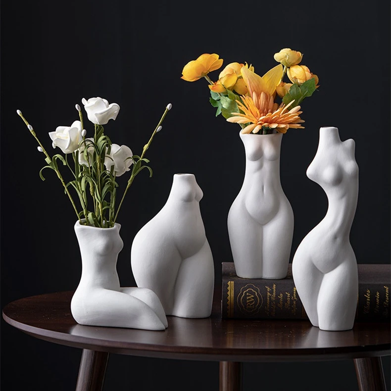 Creative And Slightly Luxury Ceramic Decorative Flower Ornament