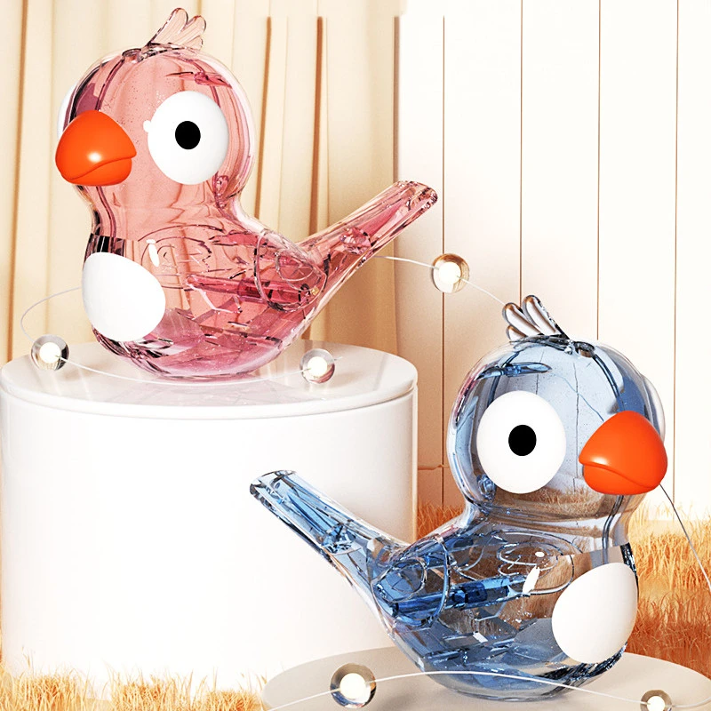 Children's Waterbird Whistle Toy Transparent