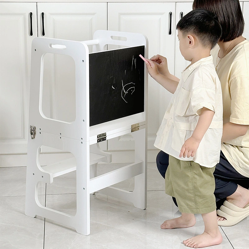 Children's Three-in-one Folding Stool Multi-functional Learning Tower