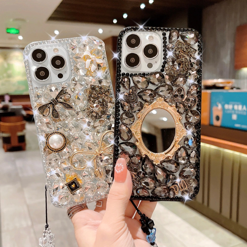 Women's Rhinestone Cover Luxury All-inclusive Protective Case