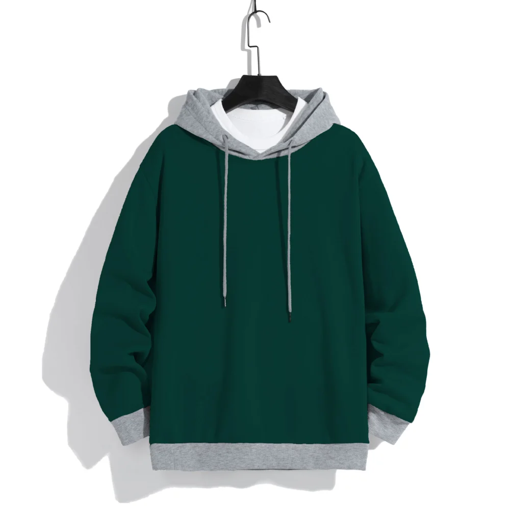 Men's New Fashion Hooded Sweaters Menswear Leisure Sports Younger Pullover