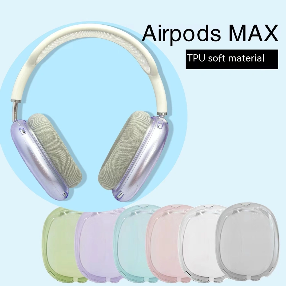 Bluetooth Wireless Headset Transparent Soft Shell Headset Silicone Protective Cover