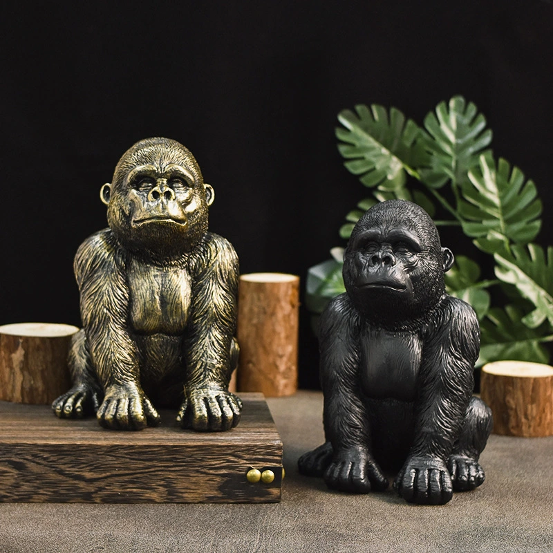 Gorilla Resin Crafts Home Decoration